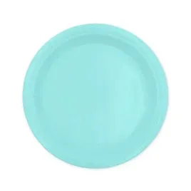 talerzyki-papierowe-okragle-turkusowe-18-cm