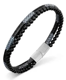 bransoleta-pierre-ricaud-pr669-5bl-meska-skorzana