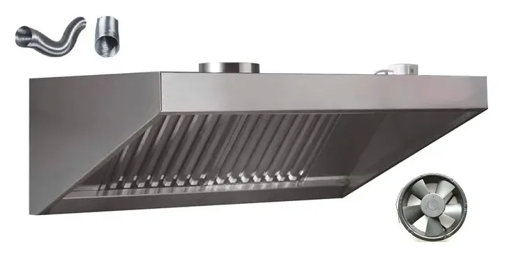 Okap Gastronomiczny S 100/70/40 Filtry Wentylator