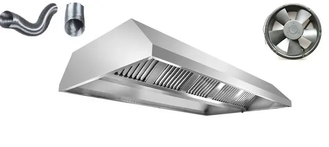 Okap Gastronomiczny Centralny 100x120x40 Wyciąg