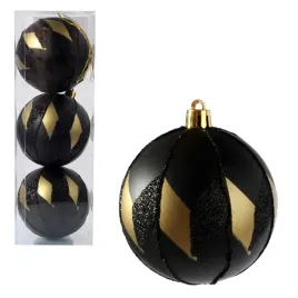 komplet-3-bombek-plastikowych-8cm-czarno-zlote