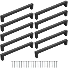 10szt-uchwyt-meblowy-kwadrat-160mm-czarny-mat