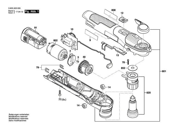 bosch-obudowa-sprzegla-do-advancedmulti-18-stan-nowy-stan-opakowania-oryginalne