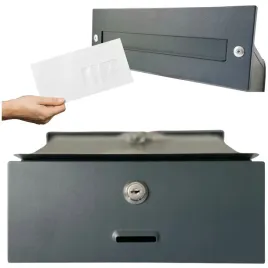 skrzynka-na-listy-do-wmurowania-grafit-antracyt-ral7016-dwustronna-przelot