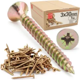 wkrety-do-drewna-30-mm-uniwersalne-zolty-ocynk-3x30-1kg-ok-1000szt