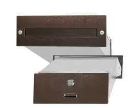 skrzynka-na-listy-do-wmurowania-dwustronna-przelotowa-wrzutnik-brazowa-pocz