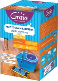 mop-plaski-zolty-obrotowy-wiadro-gosia-1szt
