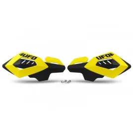 ufo-oslony-rak-handbary-arches-kolor-zolty-z-mocowaniami-22mm