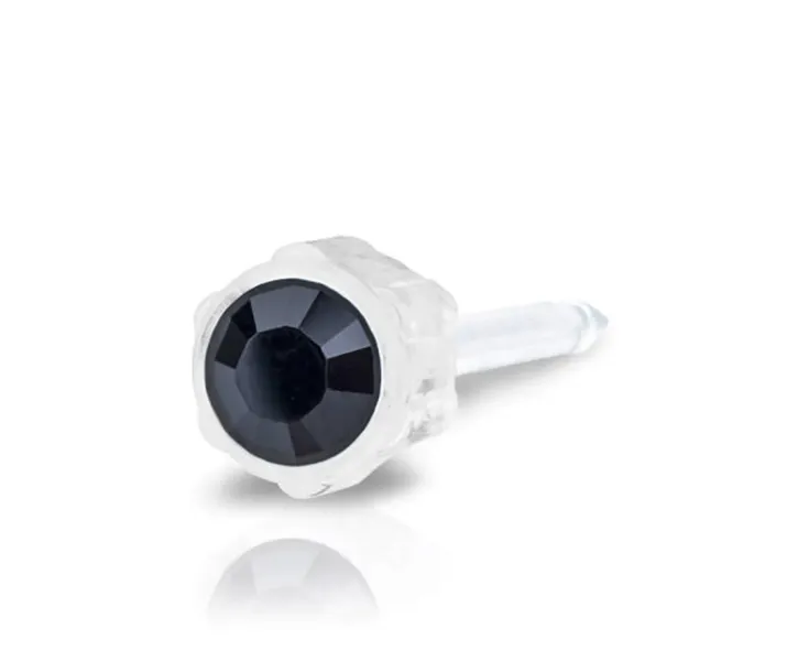 BLOMDAHL JET 4 mm Kolczyk plastik medyczny