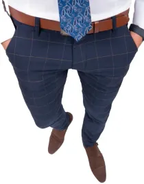 spodnie-meskie-eleganckie-granatowe-w-krate-35