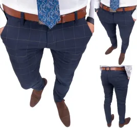 spodnie-eleganckie-meskie-granatowe-w-krate-r-34