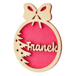 bombka-drewniana-na-choinke-z-imieniem-rozowa