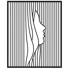 obraz-azurowy-dekoracja-scienna-twarz-czarny-welur