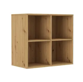 regal-wiszacy-na-ksiazki-dab-artisan-do-salonu-80-cm-z-polkami-skandynawski
