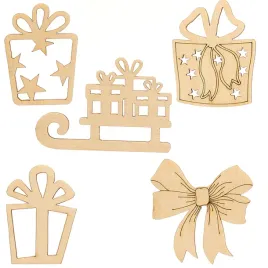 drewniane-bileciki-do-prezentow-zestaw-dekoracja