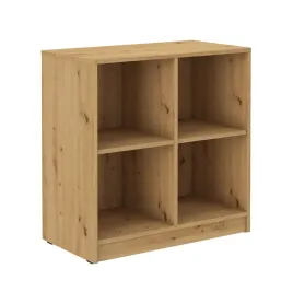 regal-otwarty-do-biura-gabinetu-dab-artisan-80-cm-z-polkami-skandynawski