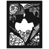 obraz-azurowy-dekoracja-scienna-para-walentynki