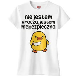 koszulka-biala-damska-nie-jestem-urocza-zabawny-prezent-r-xl