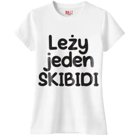 koszulka-biala-damska-lezy-jeden-skibidi-zabawny-prezent-r-xl