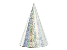 czapeczki-holograficzne-srebrne-16cm-6szt