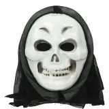 maska-kosciotrup-na-halloween-biala
