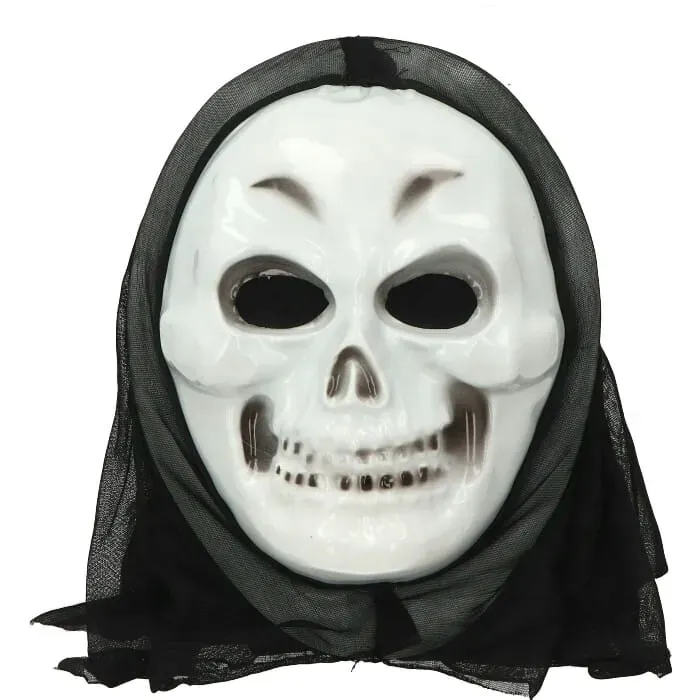 maska-kosciotrup-na-halloween-biala