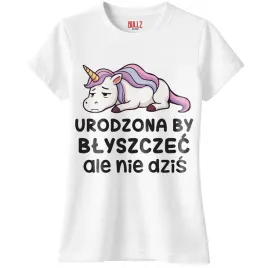 koszulka-biala-damska-urodzona-by-blyszczec-zabawny-prezent-r-xxl