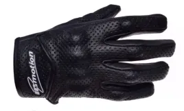 rekawice-motocyklowe-dlugie-czarne-skora-siatka-skuter-quad-rekawiczki-xs