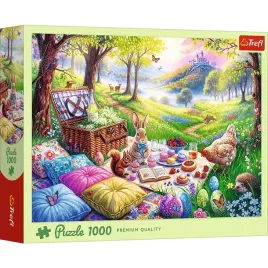 puzzle-1000-piknik-na-lace-10978-trefl-zwierzeta