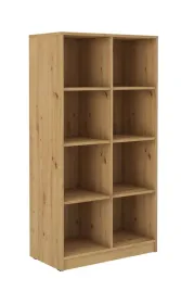 regal-dab-artisan-skandynawski-wysoki-z-polkami-do-salonu-lub-gabinetu-80cm
