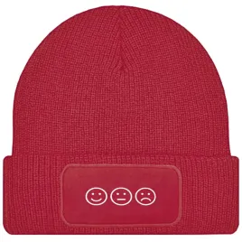 czapka-zimowa-red-emotka-03-ciepla-beanie-one-size