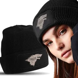 czapka-zimowa-czarna-gra-o-tron-01-ciepla-beanie