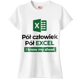 koszulka-biala-damska-pol-czlowiek-pol-excel-zabawny-prezent-r-l