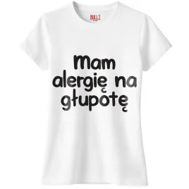 koszulka-biala-damska-mam-alergie-na-glupote-zabawny-prezent-r-xl