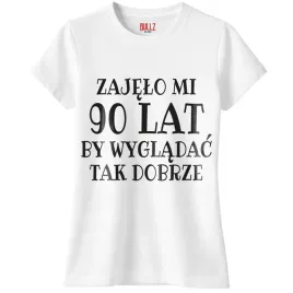 koszulka-biala-damska-zajelo-mi-90-urodziny-prezent-upominek-r-xxl