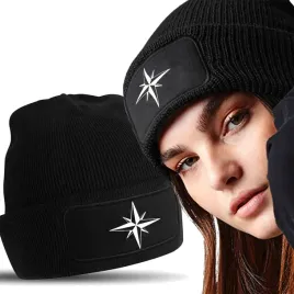 czapka-zimowa-czarna-kompas-02-ciepla-beanie