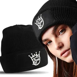 czapka-zimowa-czarna-korona-04-ciepla-beanie