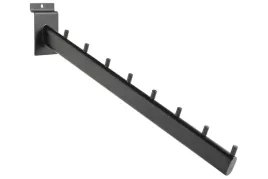 wieszak-skosny-8-bolcow-czarny-40cm-slatwall-b1