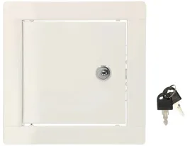 drzwiczki-rewizyjne-biale-metalowe-150x150-mm-zamek-na-klucz-rewizja