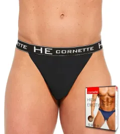 slipy-cornette-tanga-meskie-bawelniane-czarny-xl