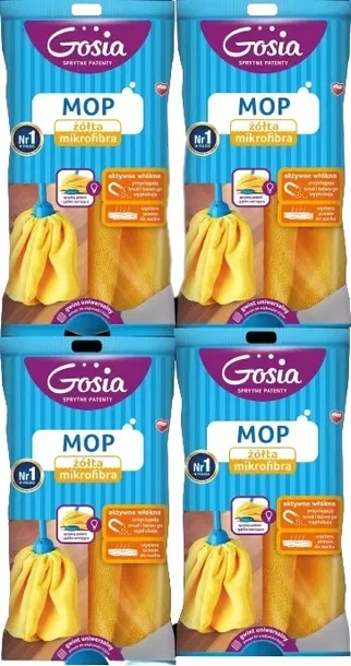 GOSIA MOP MIKROFIBRA SUKIENKA ZESTAW 4SZT.