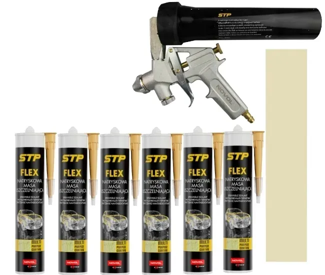 ZESTAW MAS STP FLEX 6x 290ml + PISTOLET STP NOVOL