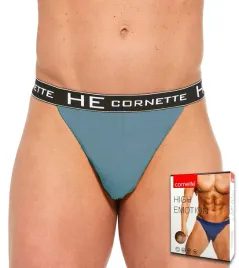 slipy-cornette-tanga-meskie-bawelniane-petrol-xl