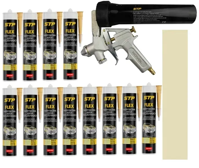 ZESTAW MAS STP FLEX 12x 290ml + PISTOLET STP NOVOL