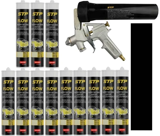 NOVOL MASA NATRYSKOWA STP FLOW 12x 290ml CZARNA