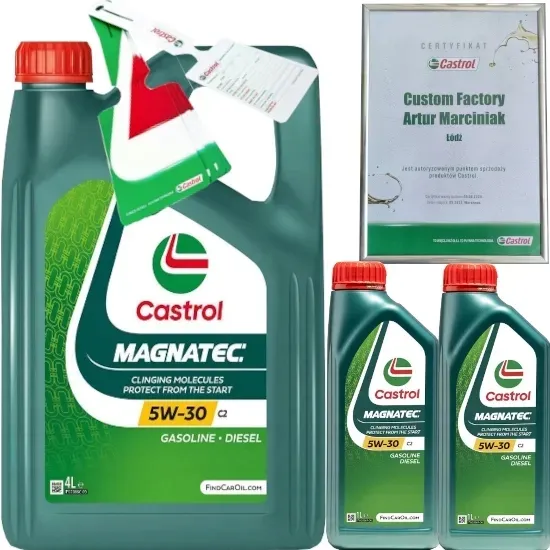 CASTROL MAGNATEC 5W30 C2 6L PSA B712290 + ZAWIESZKA