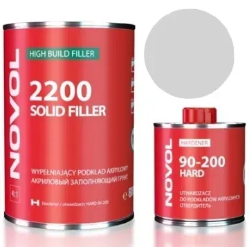 NOVOL SOLID FILLER 2200 PODKŁAD AKRYLOWY SZARY 1L