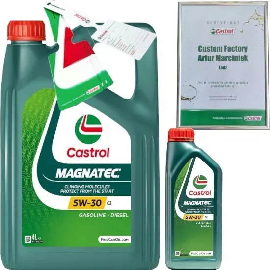 CASTROL MAGNATEC 5W30 C2 6L PSA B712290 + ZAWIESZKA