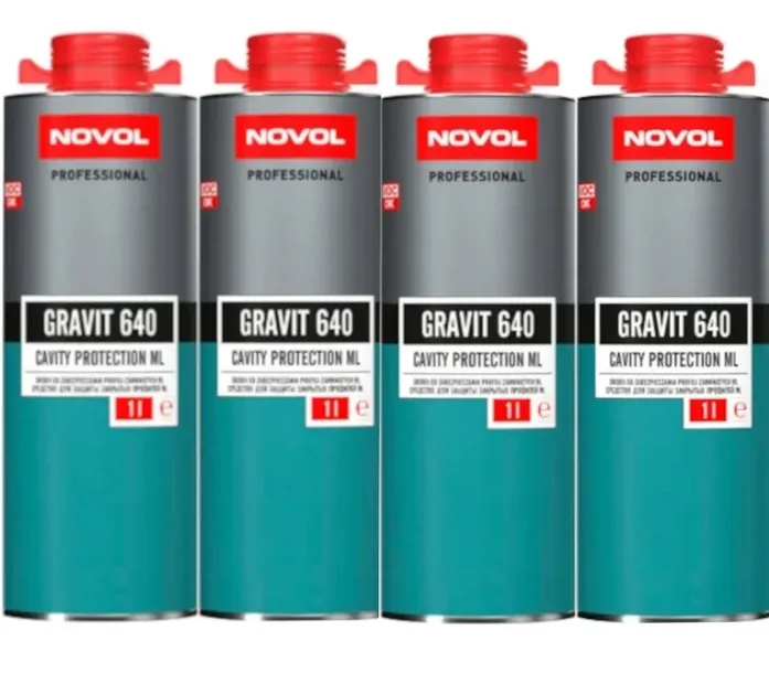 NOVOL ŚRODEK DO PROFILI ZAMKNIĘTYCH GRAVIT 640 4L