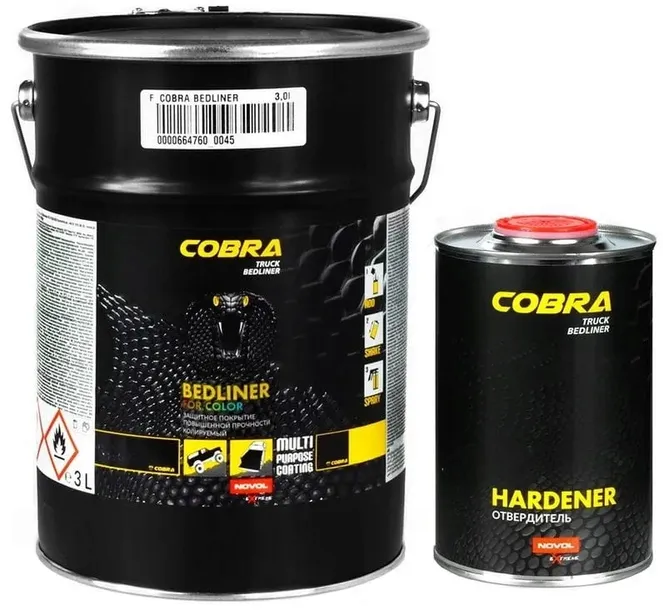 NOVOL COBRA POWŁOKA POLIURETANOWA KOLOR 3L + 1L